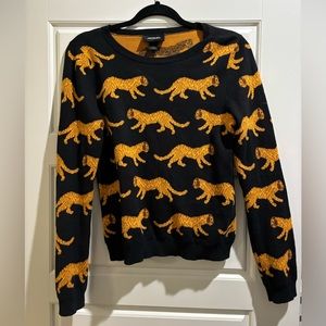 Monki Tiger Sweater - Size Small